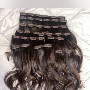 Luxurious Brown Hair Extensions